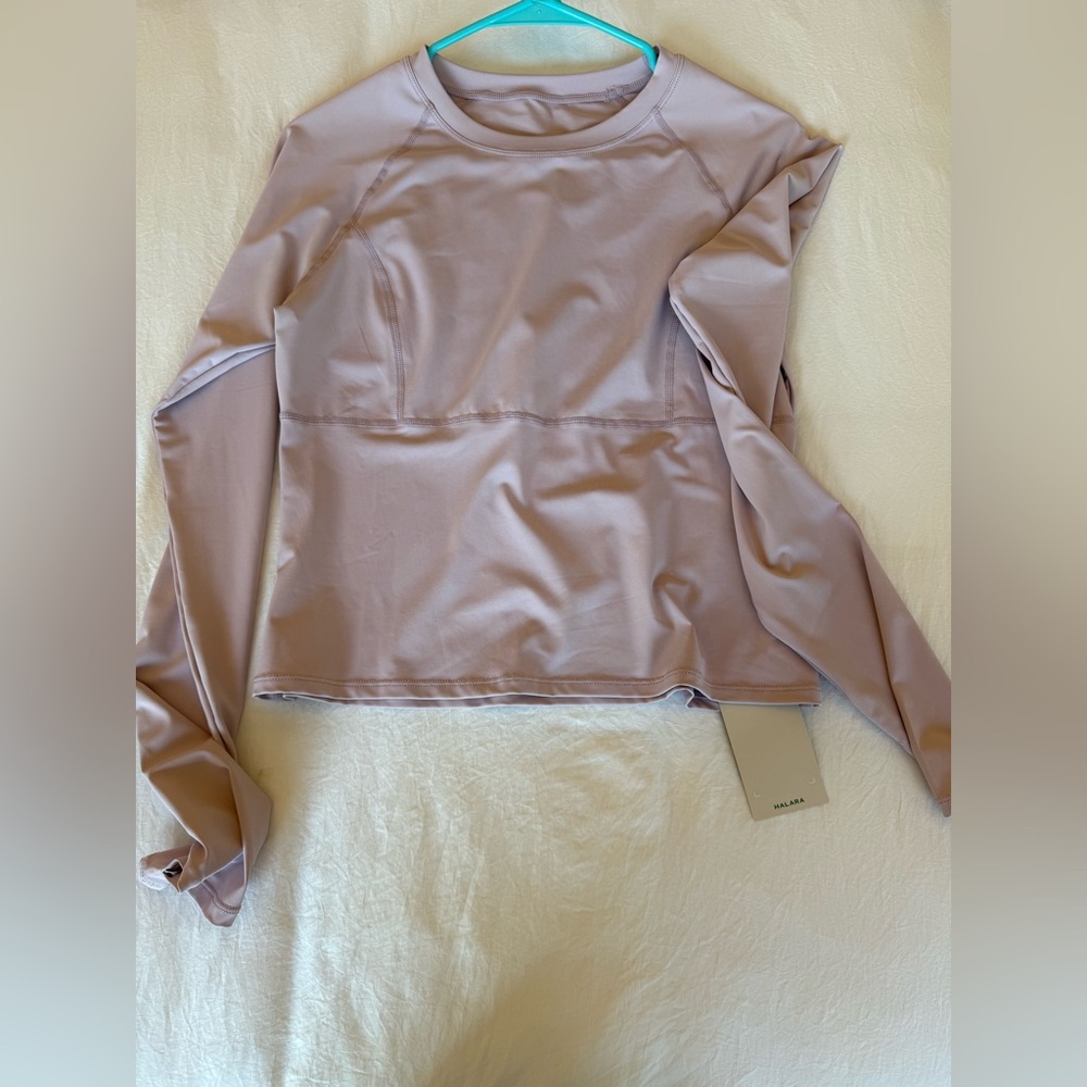 Halara Mauve Long Sleeve Top